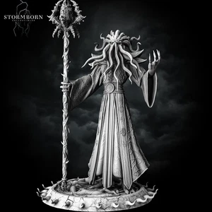 Mind Flayer miniature Monster D&D Dnd grimdark RPG 2 sizes 5e opr - Picture 1 of 3
