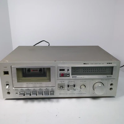 Aiwa AD-L300 Cassette Deck COMO ESTÁ Piezas Reparación EB-13428 Foto 1 de 4
