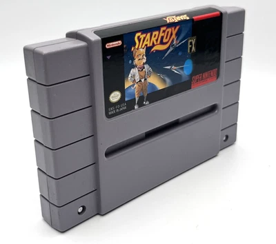 SNES Super Nintendo STARFOX (1993) Game Only ***FREE SHIPPING*** - Image 1 of 4