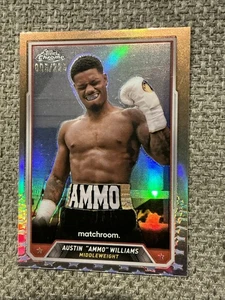 2024 Topps Chrome Austin Ammo Williams Bronze Refractor /225 š„š„ - Picture 1 of 2