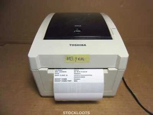 TOSHIBA B-EV4D-GS14-QM-R NETWORK USB Thermal 108mm Label Printer 118.9 KM/ LINES - Afbeelding 1 van 5