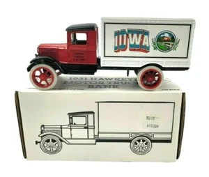 Ertl Iowa 1931 Die-Cast Hawkeye Motor Truck Bank Limited Edition 1:34 Scale - Picture 1 of 3