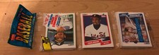1990 Fleer Pack Todd Burns Athletics Lance Johnson White Sox Jeff Musselman Mets