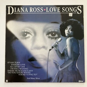 Diana Ross - Love Songs Compilation 12" LP Vinyl Record 1982 Top Condition - Picture 1 of 4