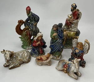 Replacement pieces for a Nativity Scene glossy - Picture 1 of 18