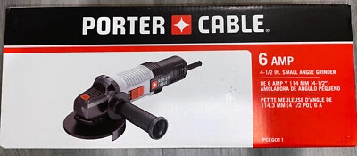 Porter Cable  Corded  6 amps 4-1/2in Angle Grinder  Bare Tool  Slide  12000 rpm - Image 1 of 4