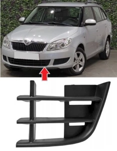 GRIGLIA INTERNA INFERIORE LATO SINISTRO PARAURTI ANTERIORE ADATTA PER SKODA FABIA (5J) 2010-2015 - Foto 1 di 6