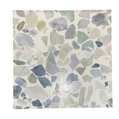 "Mini azulejo de piso Fritztile Terrazzo de colección muestra única C796 verde alpino 3,75""" Foto 1 de 4