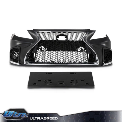 Front Bumper Conversion Fit For 07-09 Lexus LS460 LS600h to 18+ LS F-Sport Style Foto 1 de 4