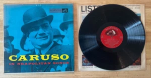 33 LP 12" CARUSO IN NEAPOLITAN SONGS - Picture 1 of 2