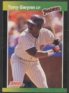 1989 Donruss Baseball's Best #42 Tony Gwynn San Diego Padres  Hall-of-Fame