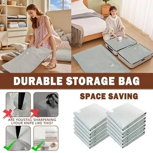 Vacuum Seal Bag Compression Bag Clothing Travel StorageBag Fabric Vacuum Bag us - Picture 1 of 29