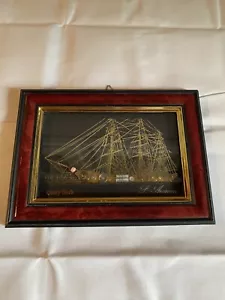 Orologio Vintage P Ammon Corniciato Streampunk Parti Taglia Sark Spedizione 7,5 X 5,5 - Foto 1 di 5