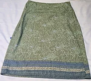 Columbia Sportswear Company GRT Women's Size XLarge Green Wrap Pencil Skirt - Picture 1 of 8