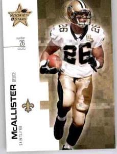 2007 Rookies & Stars Longevity Deuce McAllister NFL Base Card PWE Saints #33 - Picture 1 of 2