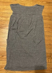 American Apparel Vintage Dress 50/25/25 Women’s Size Large Gray - Picture 1 of 4