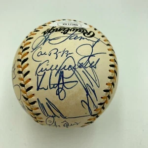 1994 All Star Game Team Signed Baseball Kirby Puckett Cal Ripken Jr. JSA COA - Picture 1 of 12