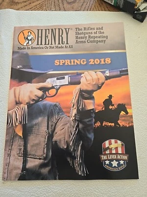 Henry Repeating Arms Co. Rifle and Shotgun Catalog 2018 Product Line Specs 99pg - Image 1 of 4