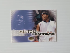 2003-04 Upper Deck Mentors and Learners James Lang Michael Jordan card #ML6 - Picture 1 of 2