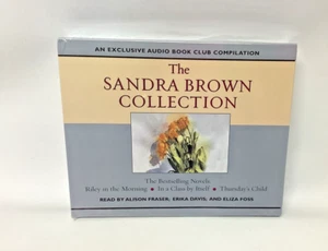 NEW Sealed Sandra Brown Audiobooks on Cassette 3 Tapes Book Club Set - Imagen 1 de 2