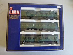 LIMA GOLDEN SERIES CLASS 117 DMU 3 CAR SET - GREEN, SMALL YELLOW PANELS - Bild 1 von 2
