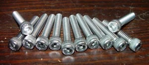 1975-77 Norton Commando 850 Mark III, Timing Cover, STAINLESS ALLEN SCREW SET - Foto 1 di 2