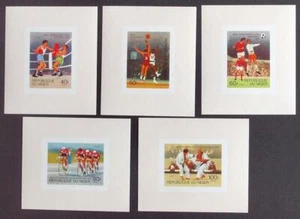 NIGER 1976 OLYMPICS, XF Cpl MNH** Sheet Set, Olimpicos Montreal Canada Sports - Picture 1 of 1