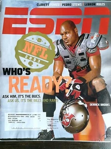 ESPN The Magazine September 15, 2003 - Derek Brooks - Lebron James - 822 - Picture 1 of 2