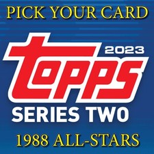 2023 Topps Series 2 1988 Baseball ALL-STARS Insert Set - Pick Your Card