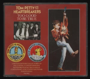 TOM PETTY AND THE HEARTBREAKERS "Too Good To Be True" ltd CD Single MCA +Sticker - Picture 1 of 2