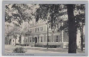 Y.W.C.A. Lansing Michigan 1942 Postcard - Picture 1 of 2