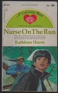 Nurse on the Run Kathleen Harris 1965 Valentine Book Vintage Nurse Romance - Picture 1 of 1