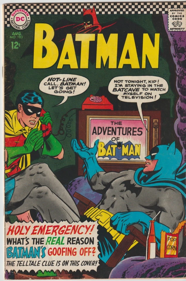 Batman # 183 FN DC 1966 2nd Appearance Of Harley Quinn [CR] - Image 1 of 3