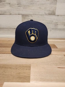 New Era 59Fifty Milwaukee Brewers Official On Field Fitted Mütze Größe 7 1/2 USA - Bild 1 von 6