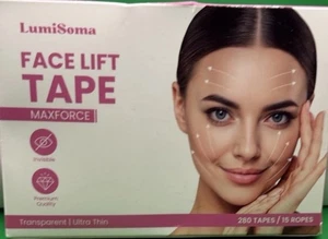 Cinta Lifting Facial Lumi Soma MaxForce Invisible-Calidad Premium 280 Cintas/15 Cuerdas! - Imagen 1 de 2