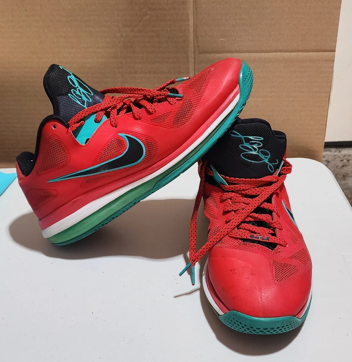 Nike LeBron 9 Low Red for Sale | Authenticity Guaranteed | eBay