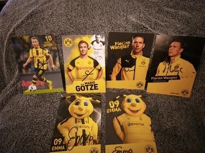 Autogrammkonvolut Borussia Dortmund - Bild 1 von 4