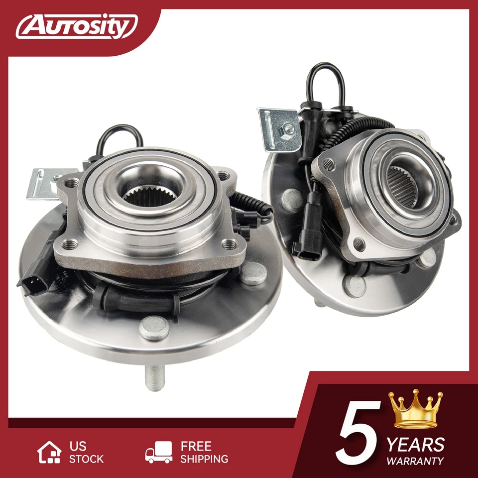 2x Front Wheel Bearing Hub Assembly For Dodge Grand Caravan 2009-2010 V6 513273 Foto 1 de 4