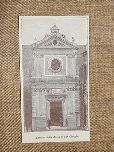 Reggio Calabria nell'800 Esterno della Chiesa di San Giorgio - Picture 1 of 1