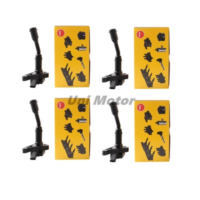 4 pcs OEM NGK Ignition Coil DS7G12A366BB For Ford Escape 2017-2019 2014-2020 1.5 - Image 1 of 4