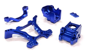 Billet Machined Rear Gearbox & Shock Tower for Traxxas 1/10 Telluride 4X4 - Picture 1 of 3
