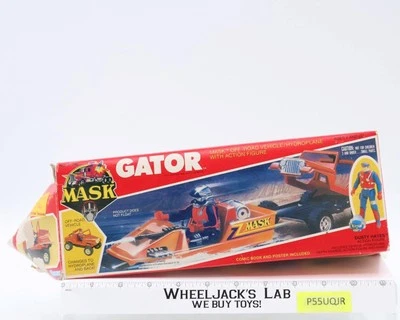Gator Hayes 100% Complete W/Box 1985 MASK Kenner Vintage Action Figure - Image 1 of 4
