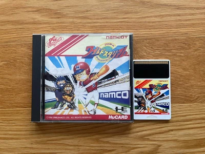 WORLD STADIUM BASEBALL Pro Yakyuu PC Engine Duo GT TurboGrafx CoreGrafx Namco - Image 1 of 4