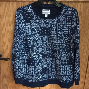 Lands’ End Serious Sweats Sweatshirt Gr. XS - Bild 1 von 8