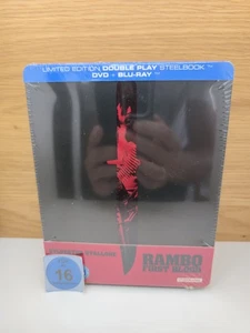 Rambo: First Blood SteelBook Blu-ray Zavvi Exclusive (1982) OOP RARE Neu & OVP - Bild 1 von 3