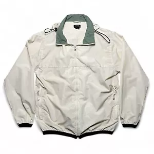 Izod Windbreaker Regenjacke Full Zip Light Weight M Kapuze Golf Reisetaschen - Bild 1 von 8