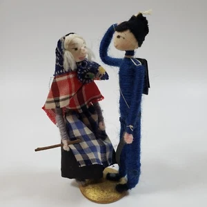 Vintage Alice Jorgensen Soldat & Oma Hans Christian Andersen Puppen 2C UM - Bild 1 von 13