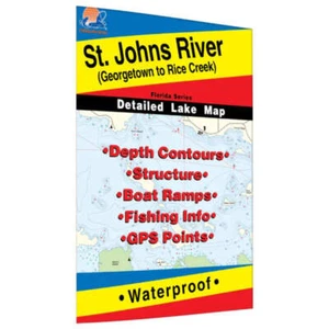 St. Johns River (Georgetown to Rice Creek) Angelkarte - L260 - Bild 1 von 1