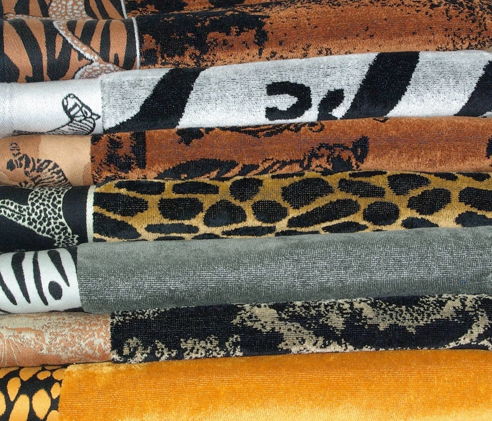 Oversized Exotic Wild Animal Print Beach Towel 100% Cotton  - Image 1 of 1