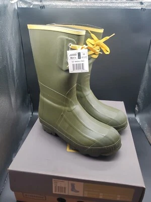 LaCrosse Outdoorsman Mens 10 Mud Rain Boots Lace-Up Insulated Hunting Boot - Image 1 of 4